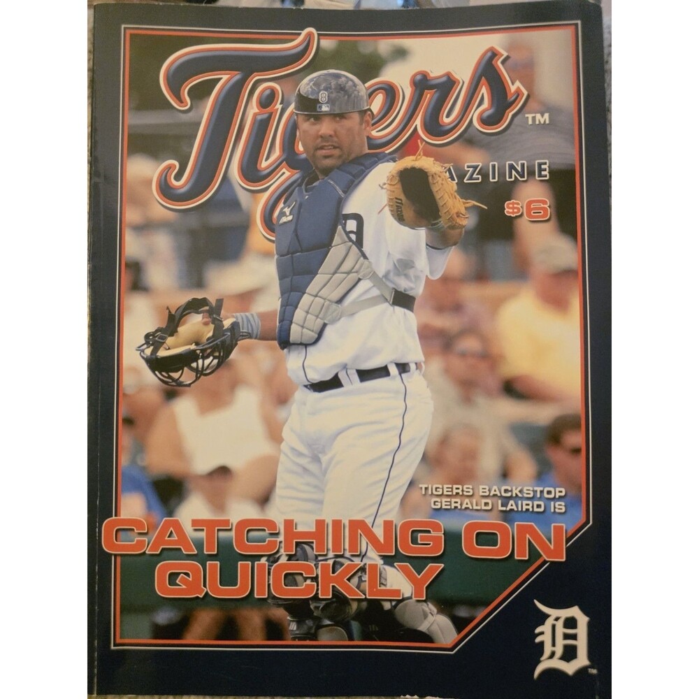 Detroit Tigers Magazine 2009 Season - Catching on Quickly - Baseball Sports